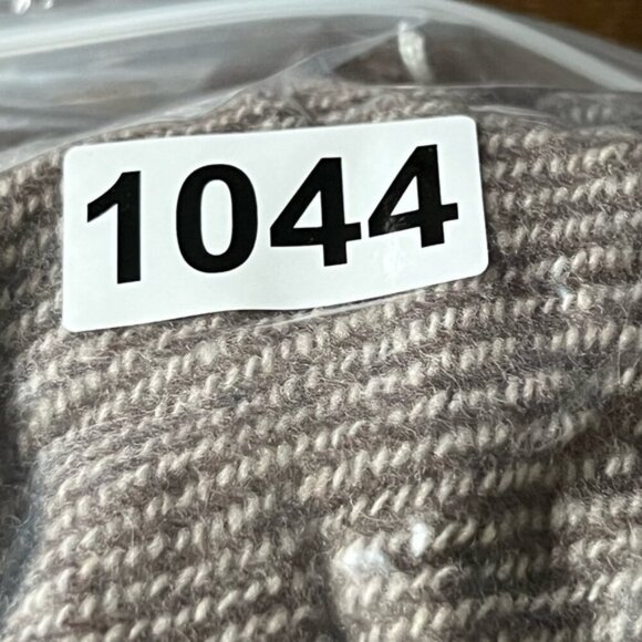 J.MCLAUGHLIN Rhon Poncho In Beige Neutral 100% Wool Cape Cardigan O/S Fringe - Picture 8 of 8